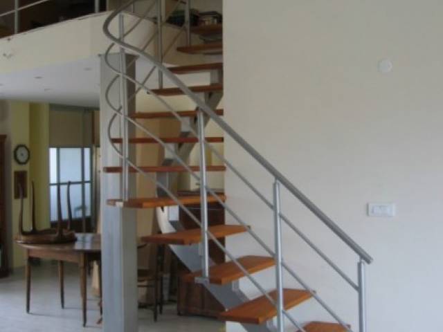 Fabrication d'un escalier bois / inox